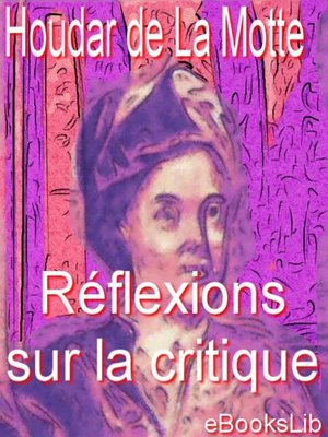 cover image of Réflexions sur la critique